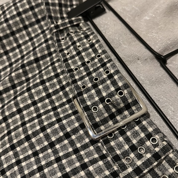 Altuzarra Black and White Checkered Pencil Skirt - Size 38 (US 6) - Picture 6 of 6